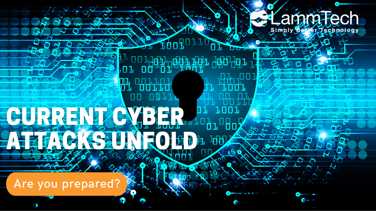 Current Cyber Attacks Unfold - Invest in Cybersecurity!